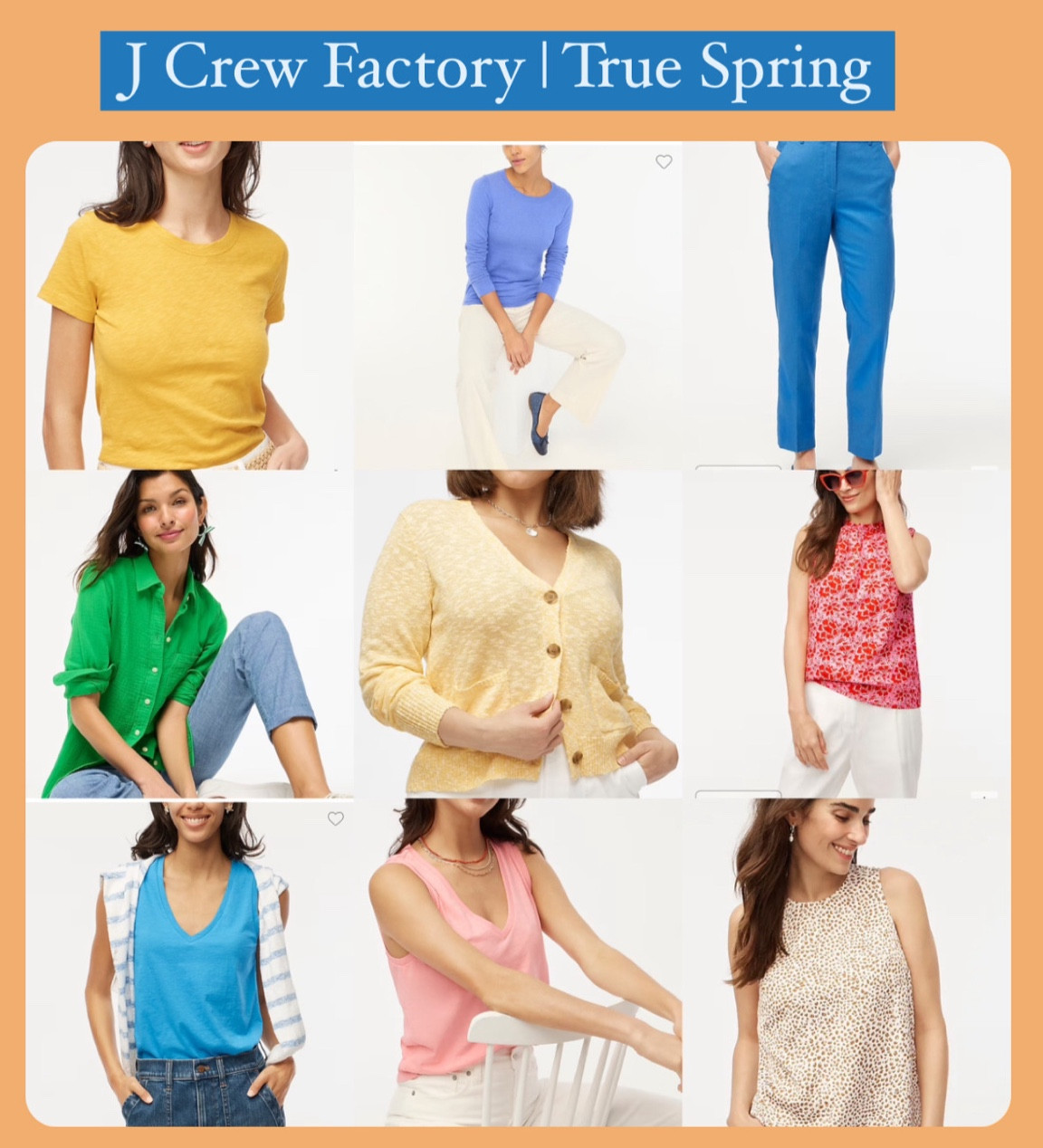True spring picks based on photos

#truespring
#hocspring

#LTKStyleTip #LTKSummerSales #LTKMidsize