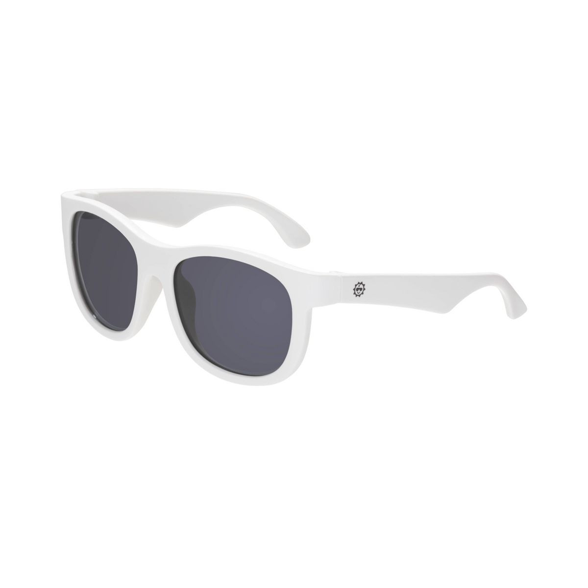 Little Suns by Babiators Rubber Navigator Sunglasses - White: UV Protection, One Size Fits Most | Target