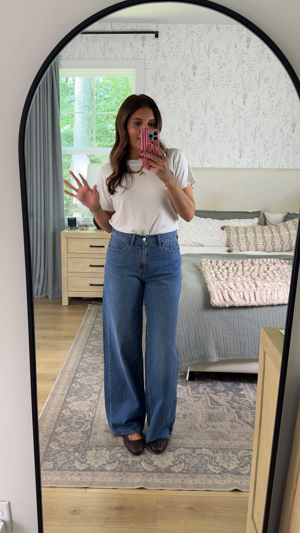 New old navy denim style — the mid rise baggy! I’m 5’7” in q size 4 tall. On sale now!

#LTKOver40 #LTKSaleAlert #LTKTall