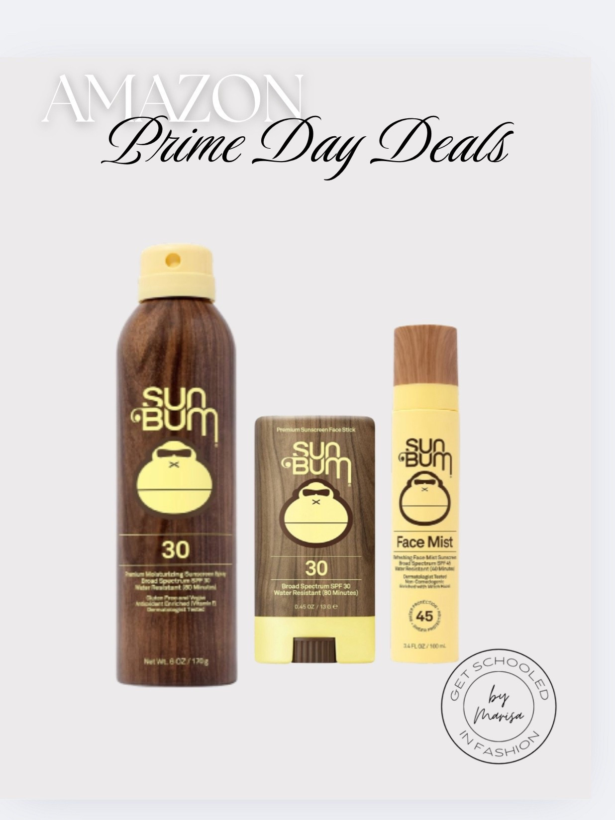 Prime Day deals
Sun bum sunscreen 

#LTKSaleAlert #LTKBeauty