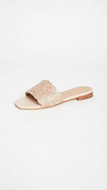 Key Largo Braided Raffia Slip On Sandals | Shopbop