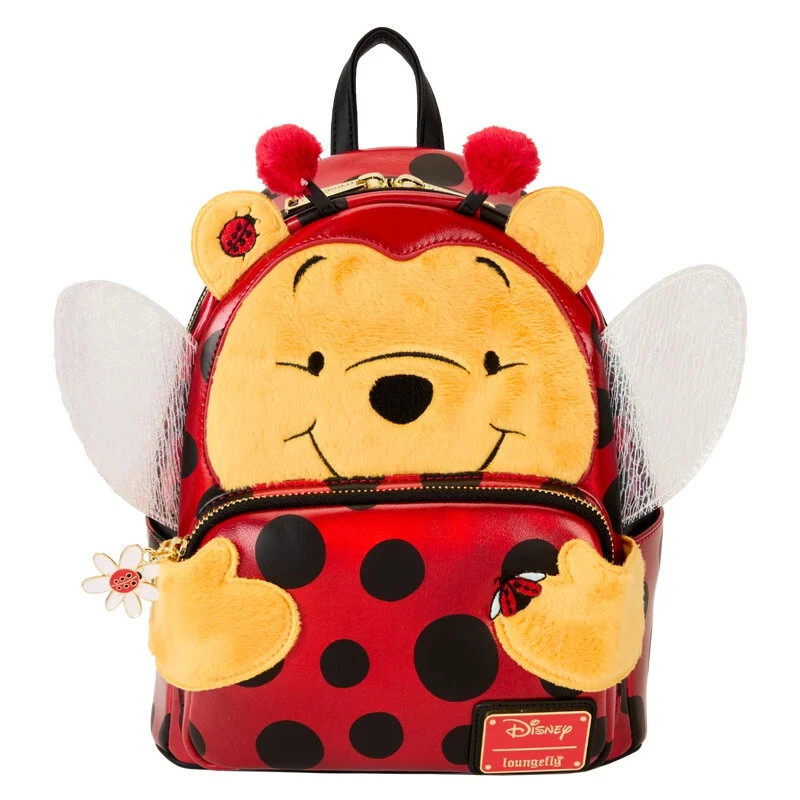 Loungefly Winnie The Pooh Ladybug Halloween Cosplay Mini Backpack Purse NEW | eBay | eBay US