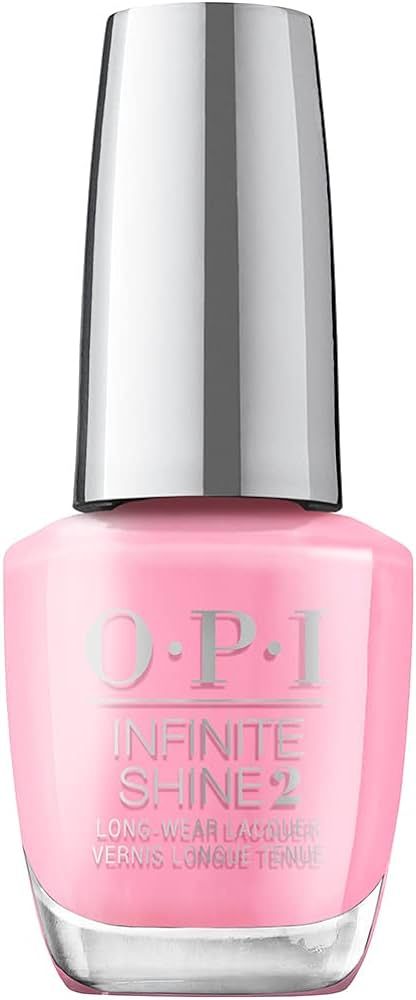 OPI Infinite Shine 2 Long-Wear Lacquer, Opaque & Vibrant Crème Finish Pink Nail Polish, Up to 11... | Amazon (US)