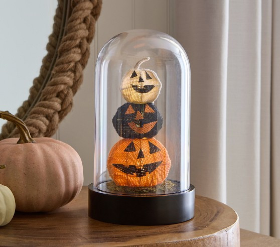 Light-Up Halloween Melamine Cloches | Pottery Barn Kids