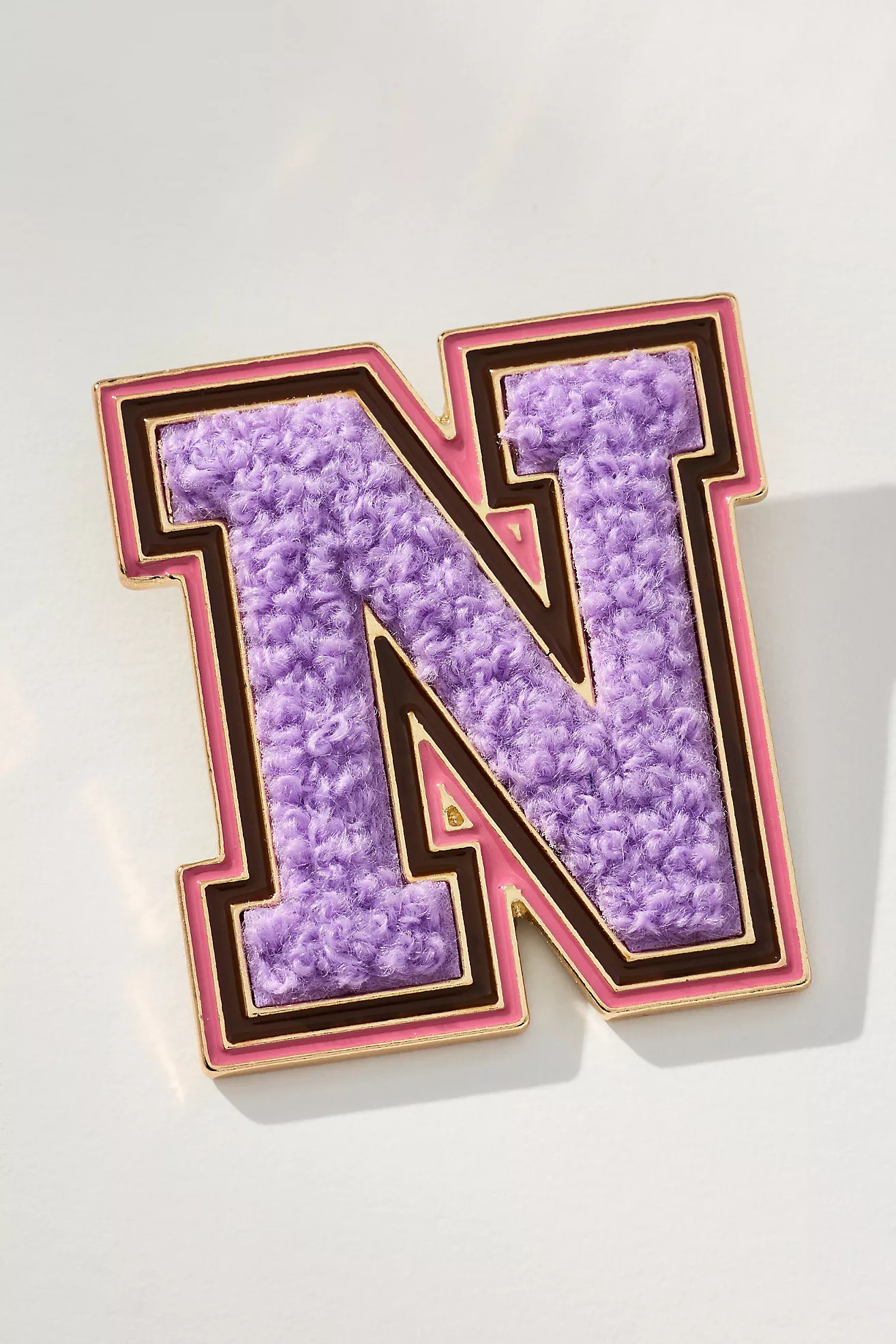 Varsity Monogram Brooch | Anthropologie (US)