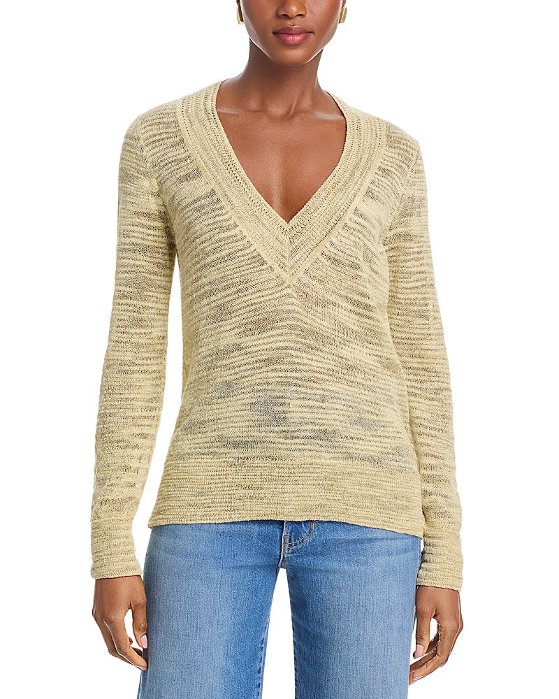 Veronica Beard Coleta V Neck Knit Sweater | Bloomingdale's (US)