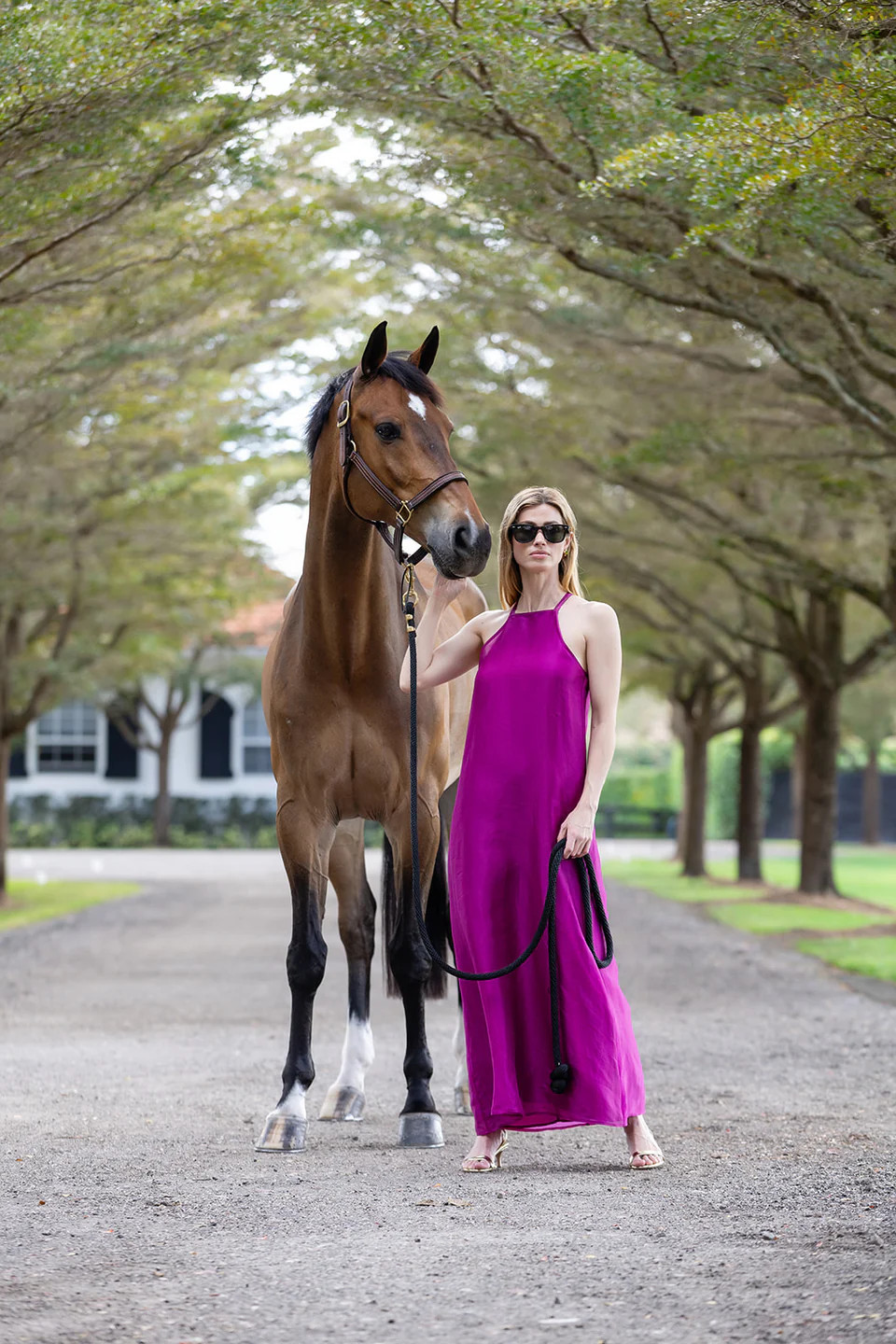 Sarah Dress - Amethyst | Julia Amory