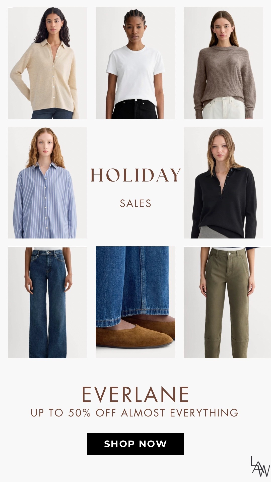 Everlane Sale 

#LTKHoliday #LTKSaleAlert #LTKGiftGuide