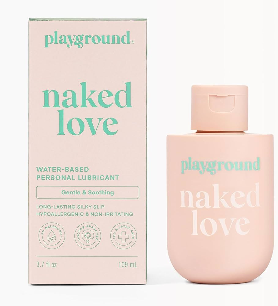 Playground Naked Love, Natural, Water-Based Personal Lubricant, Safe to Use with Latex Condoms, f... | Amazon (US)