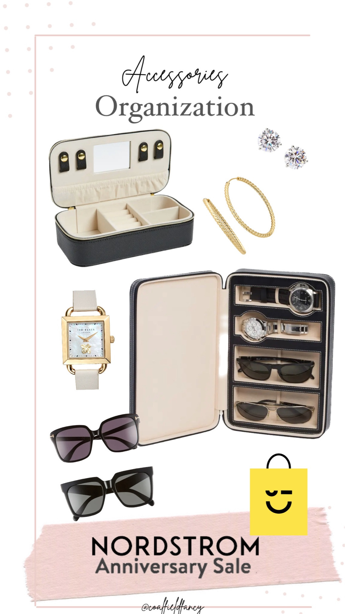 Jewelry organizer 
Travel organization 
Sunglasses organizer 

#LTKxNSale