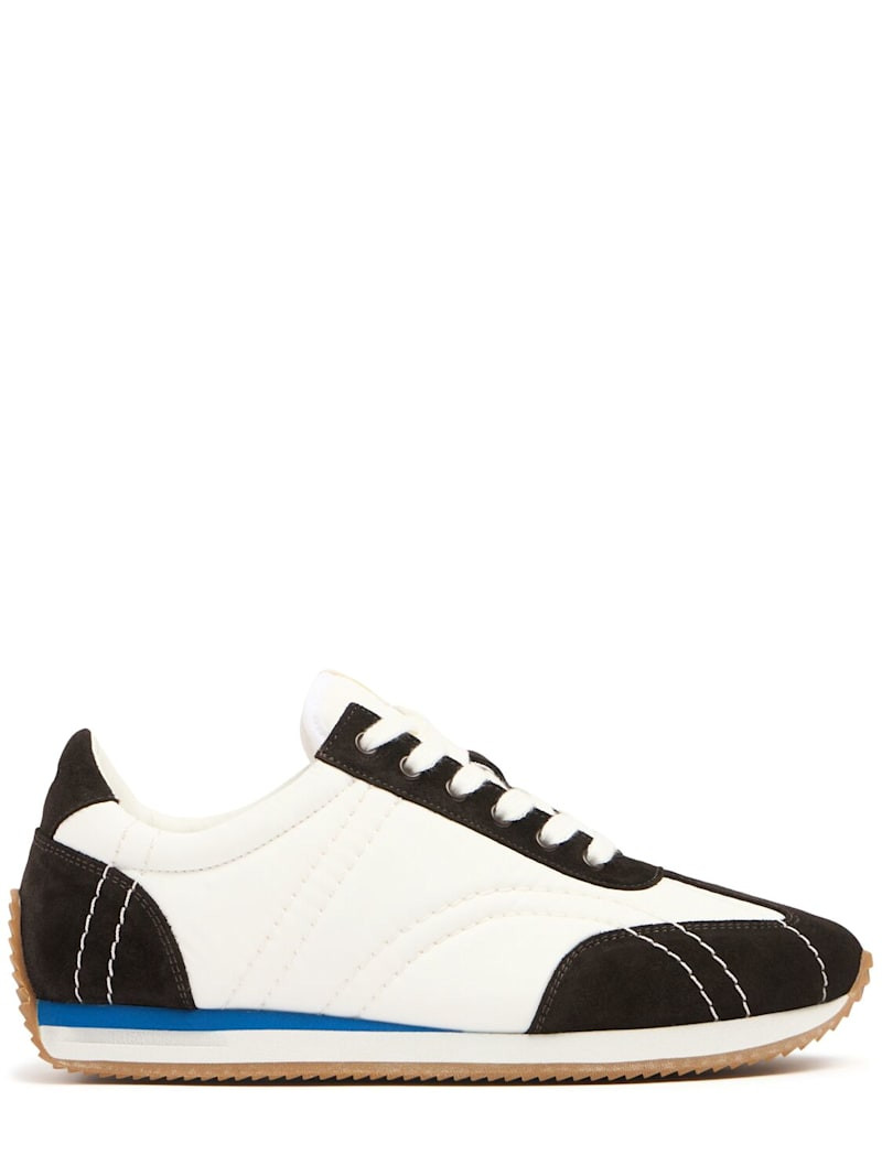 Sport recycled poly low top sneakers | Luisaviaroma