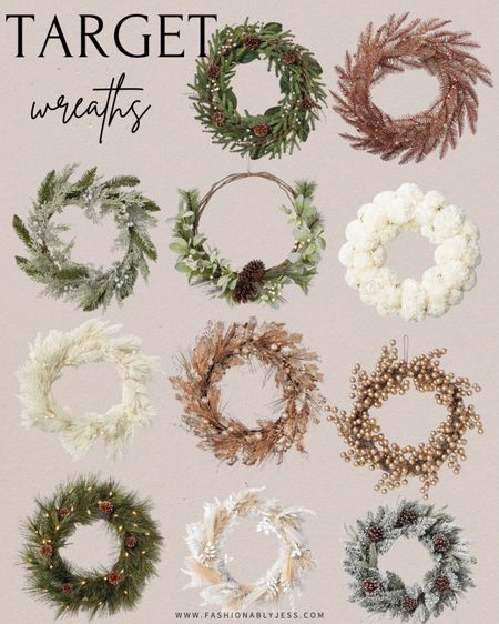 Absolutely loving these holiday wreaths! Add these beautiful wreaths to your home today from Target! 

#LTKHoliday #LTKGiftGuide #LTKhome