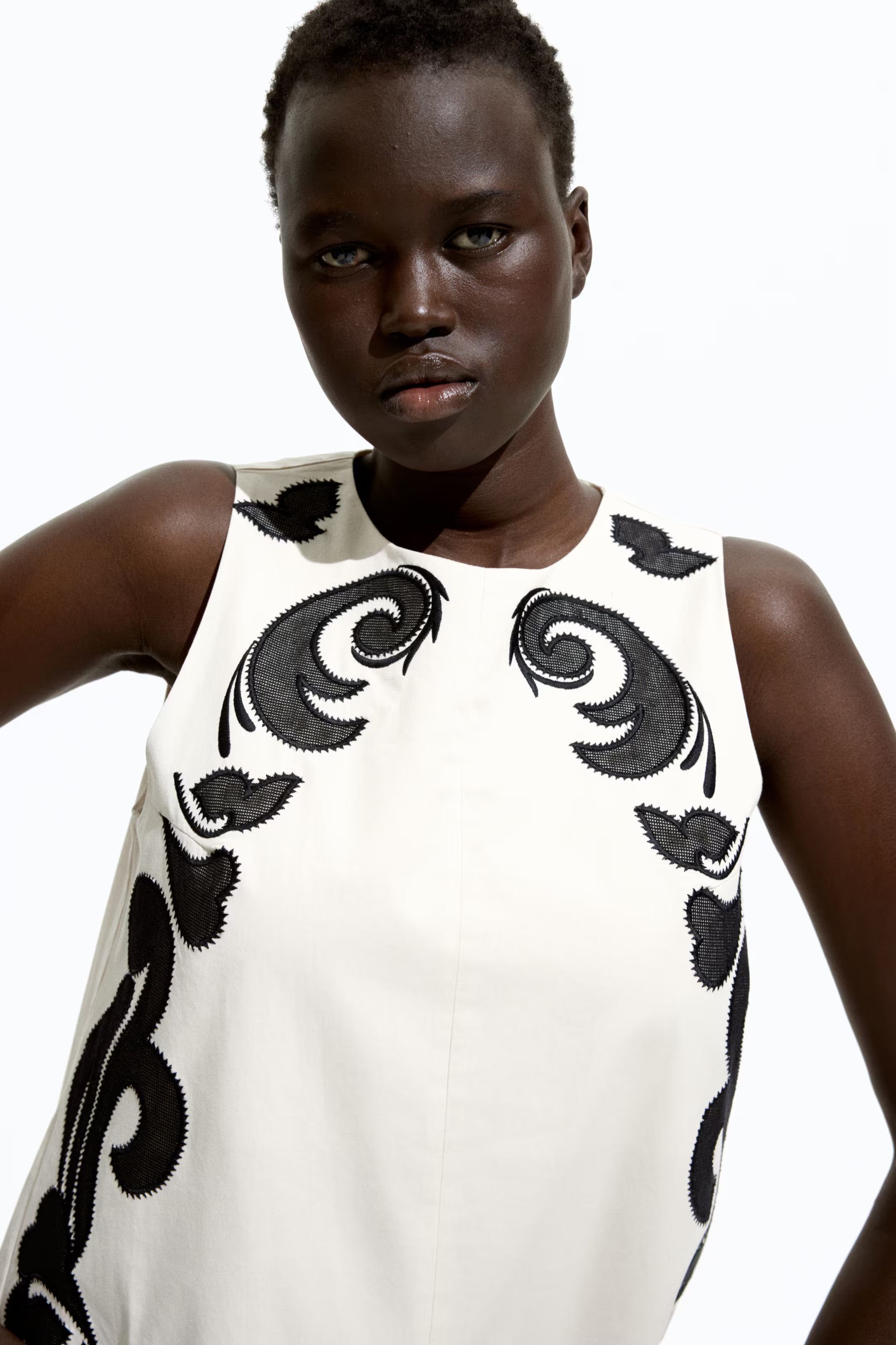 Embroidered Shift Dress | H&M (US + CA)