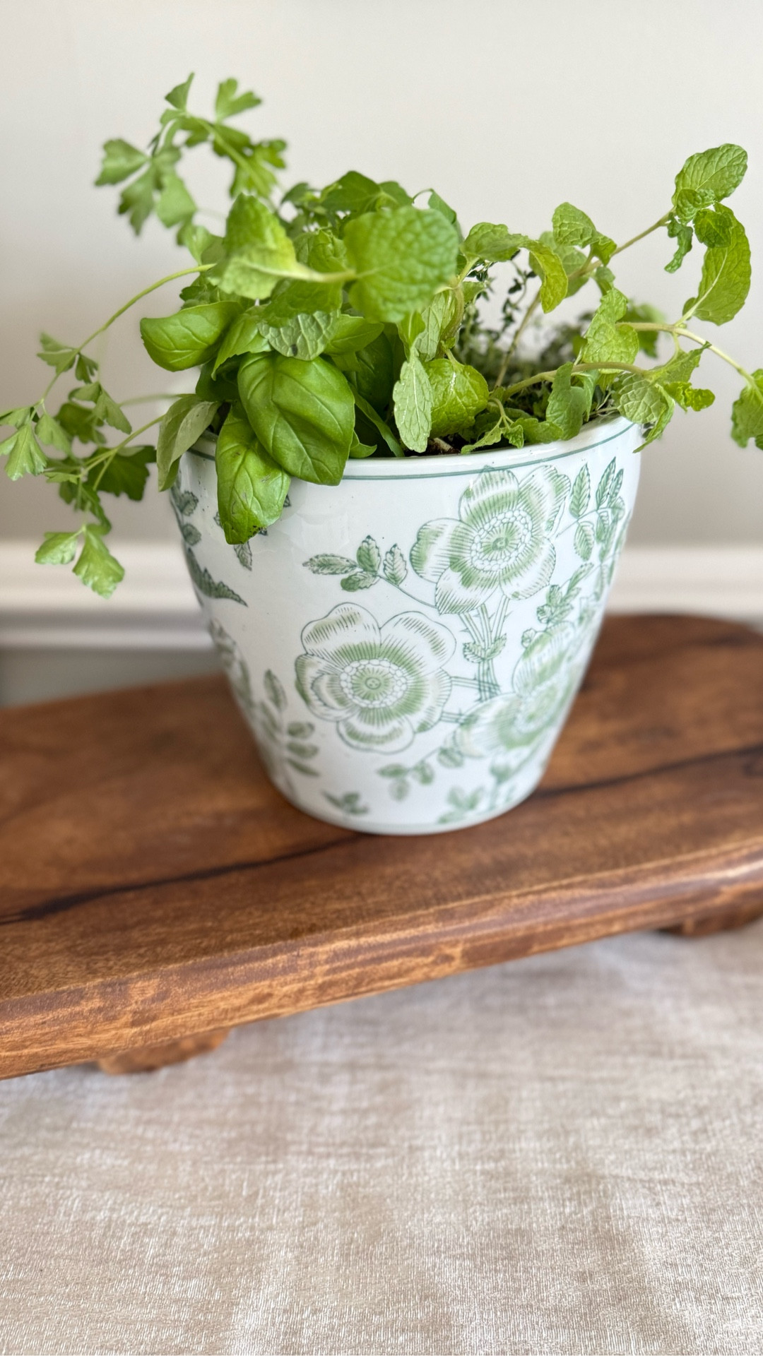 Made a little culinary herb garden because I can’t wait for Spring planting season to be here 🌱🪴

This pot is last season @TJ Maxx but linked some similar ones.


Indoor herb garden, DIY, homemaking, home and garden, potted plants, Nancy Meyers, chinoiserie, east coast lifestyle, coastal living 

#LTKSeasonal #LTKOver40 #LTKHome