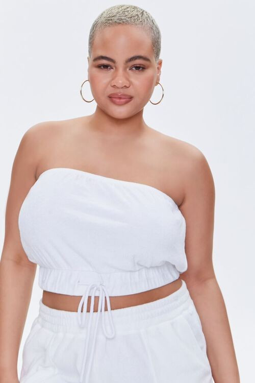 Plus Size Drawstring Tube Top | Forever 21 (US)