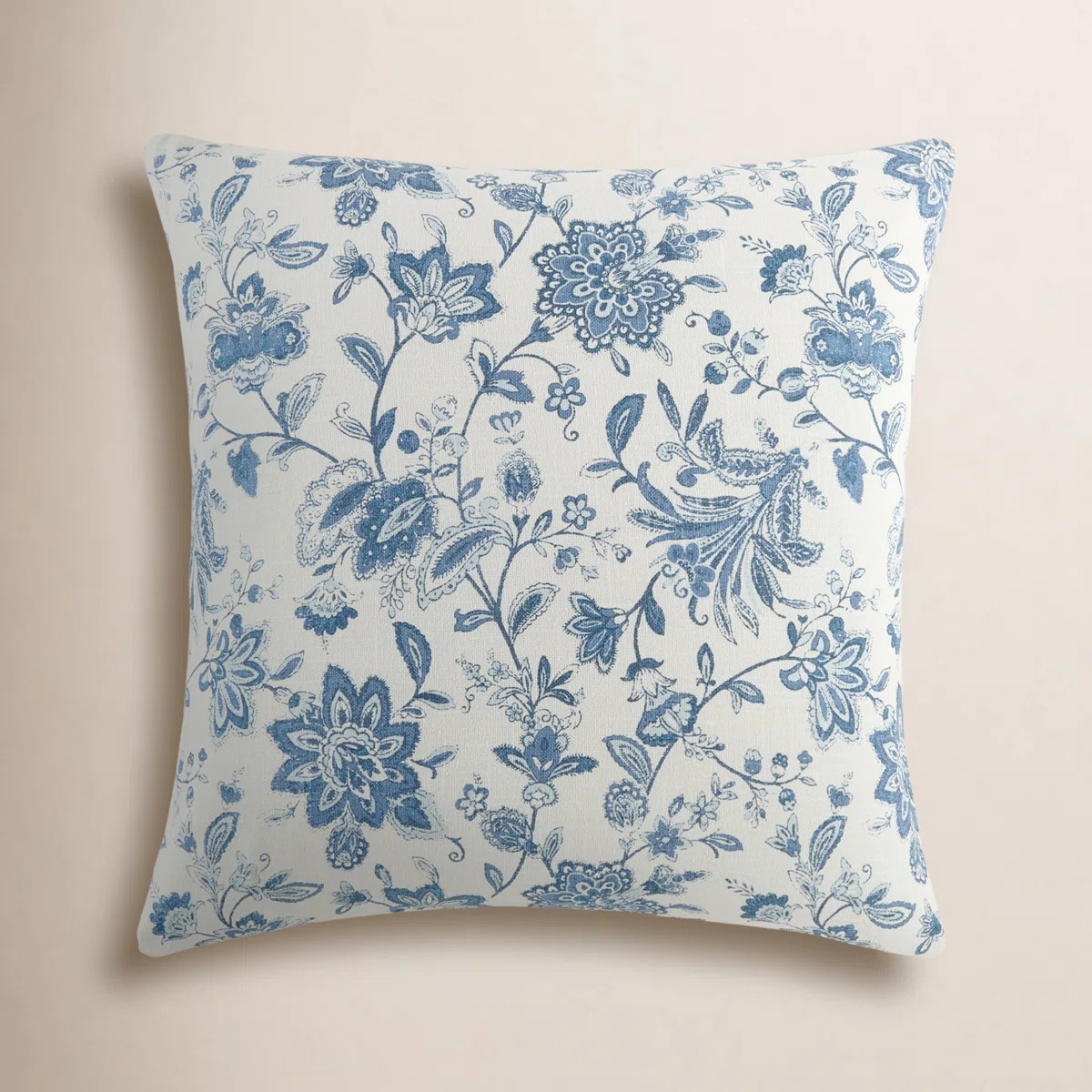 Rodanthe 20" W Square Cotton Floral Throw Pillow with Insert | Wayfair North America
