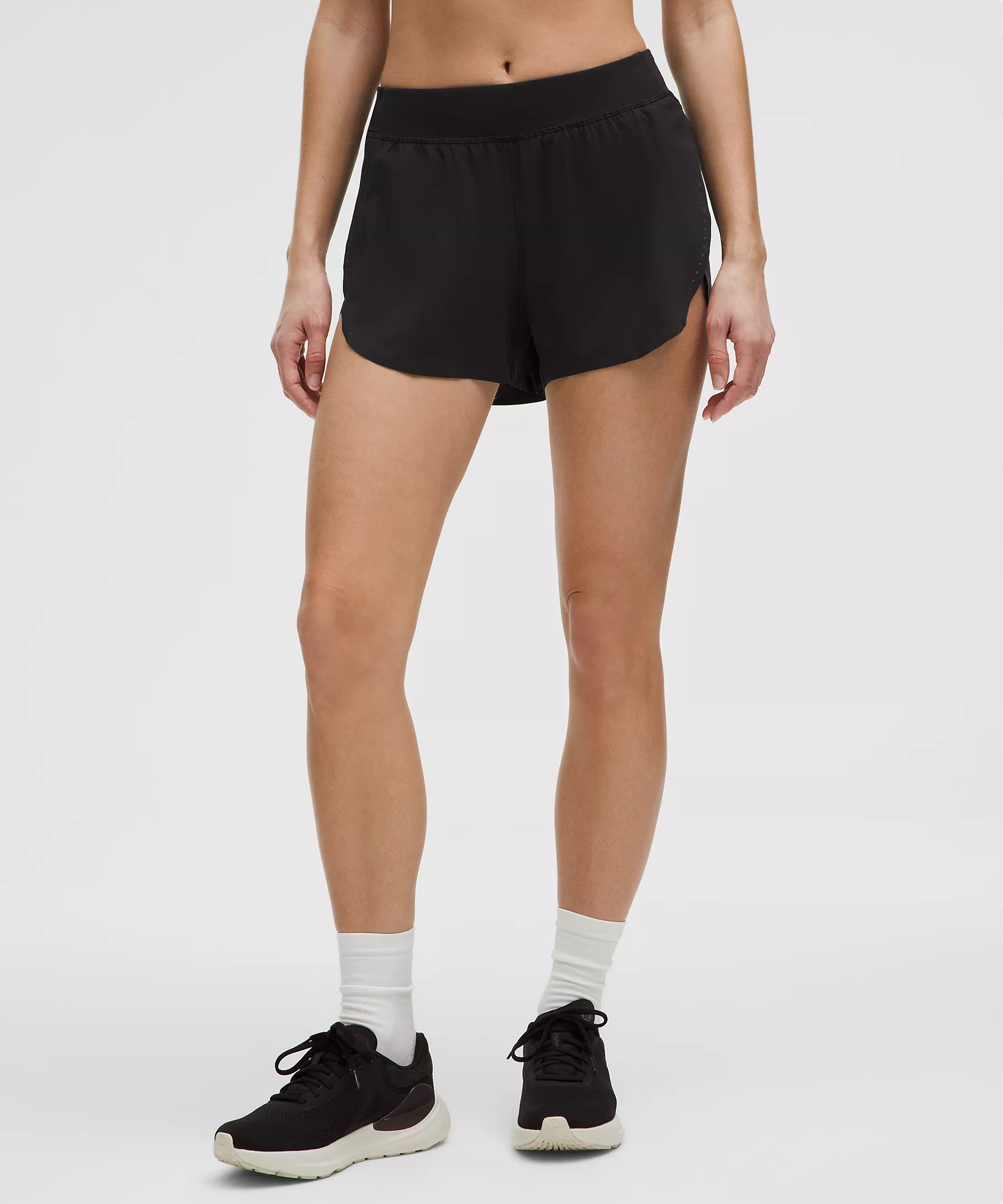 Fast and Free High-Rise Classic-Fit Split Short 3" | Lululemon (US)