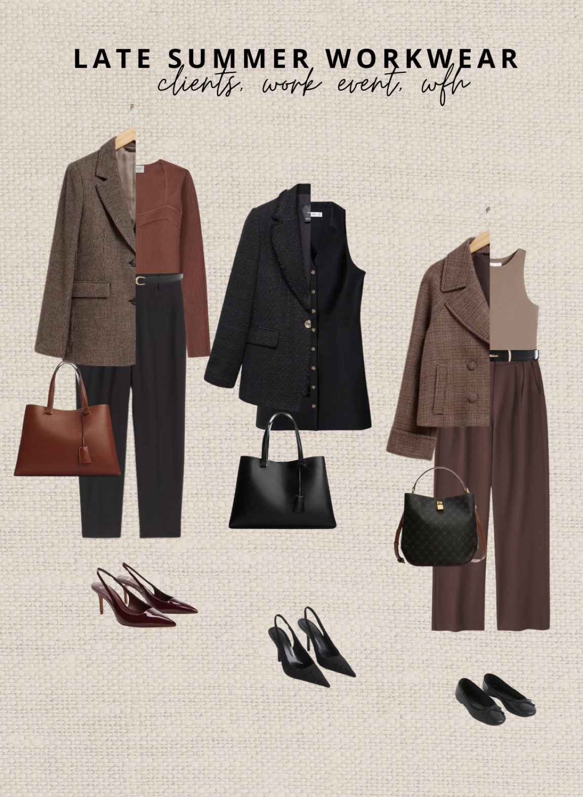 Three work outfit options again 🔥 There are currently so many new items, love to combine them into late summer outfits. Ordered quite a few items from this set so will be able to show you in a new reel soon! 

Read the size guide/size reviews to pick the right size.

Leave a 🖤 to favorite this post and come back later to shop

#LTKworkwear #LTKstyletip #LTKSeasonal