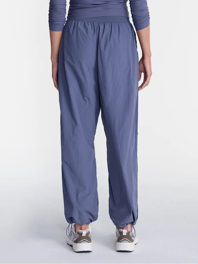 Avia Women's and Women's Plus Crinkle Pants with Pleated Knees, 30" Inseam, Sizes XS-4X | Walmart (US)