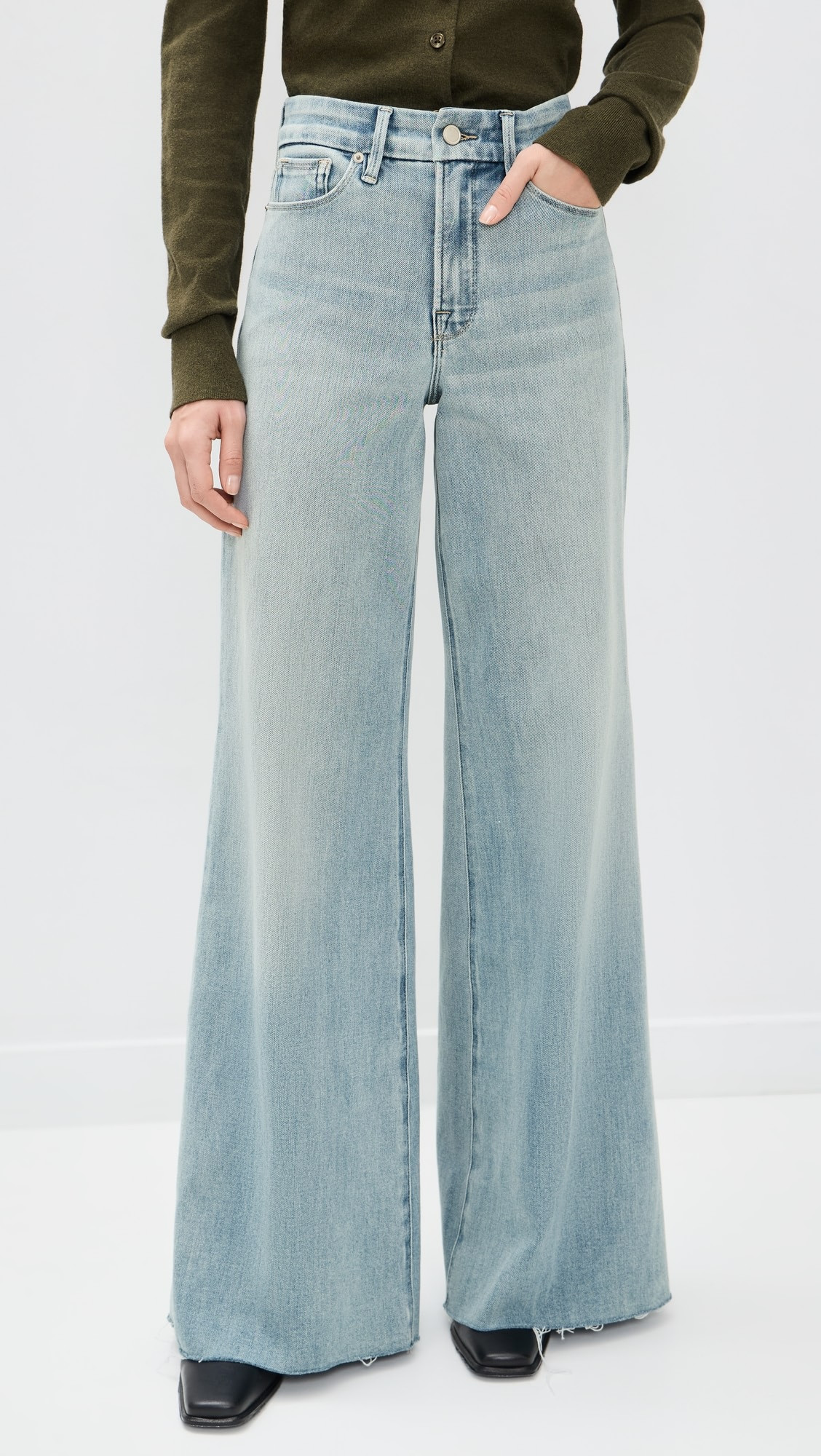 Good Waist Palazzo Jeans | Shopbop