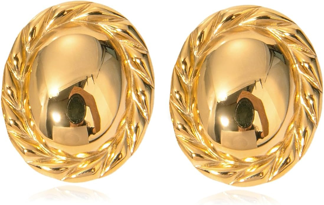 Chunky Gold Earrings for Women | Amazon (US)