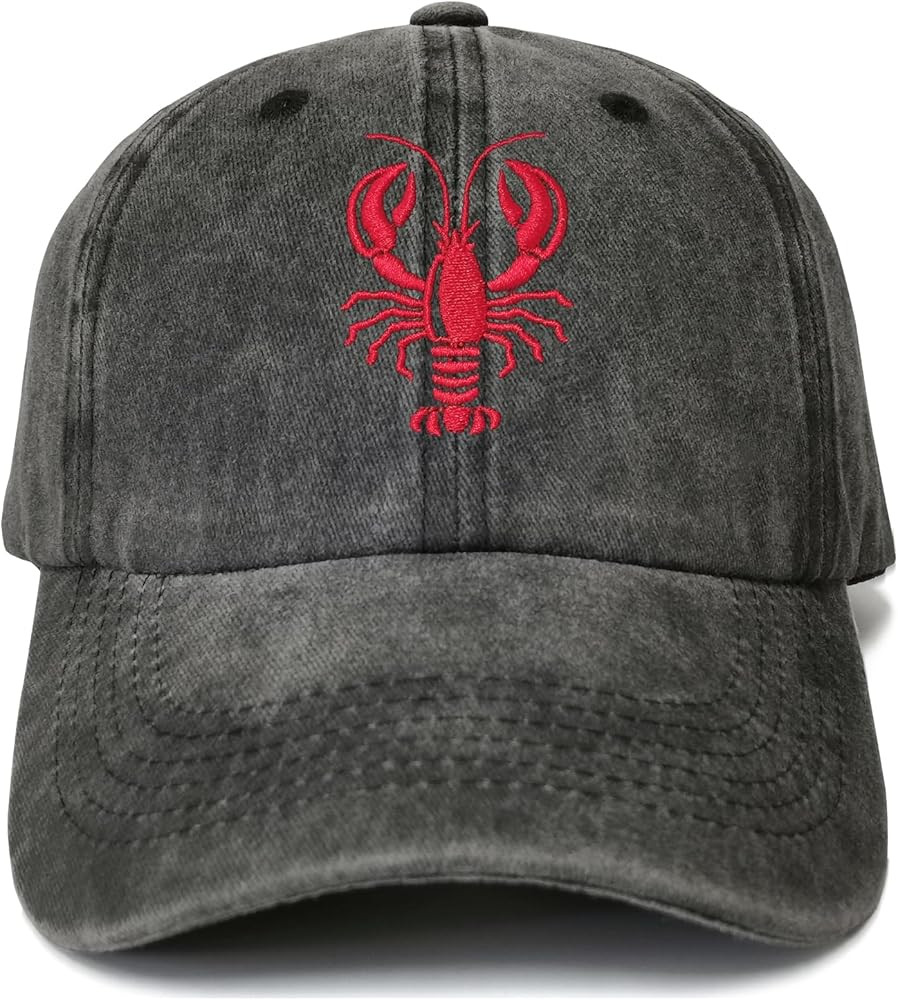 Embroidered Crawfish Hats | Amazon (US)