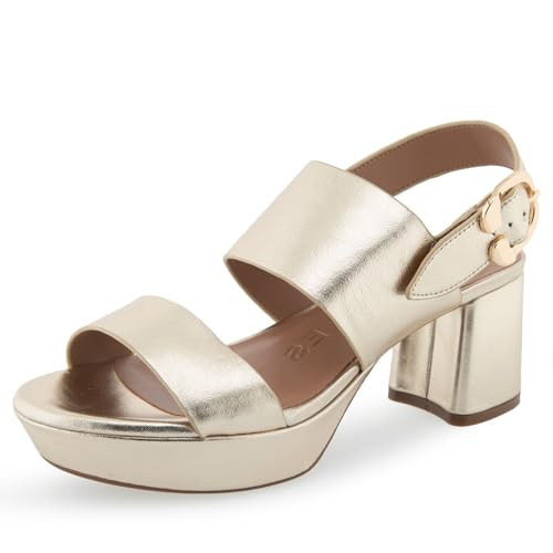 AEROSOLES Women's CAMERA, GOLD METALLIC LEATHER, 7.5W | Amazon (US)