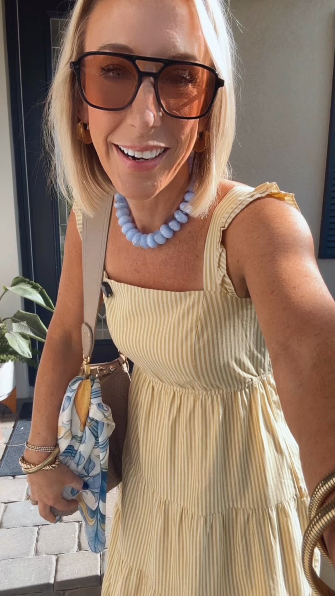 My outfit for Kenley’s induction ceremony:
• tiered midi dress - size small.
• sandals - tts. 
• all accessories linked too!

#LTKootd