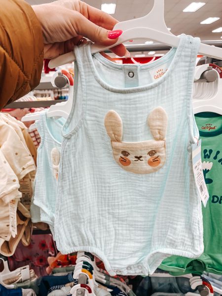 cutest romper for baby this Easter. currently 20% off! 

#LTKSeasonal #LTKbaby #LTKsalealert