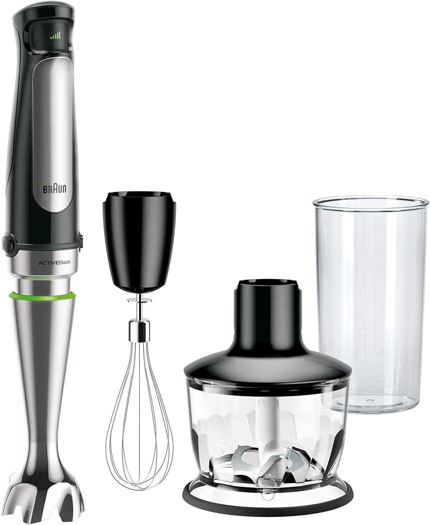 Braun MultiQuick 7 3-in-1 Immersion Blender with Food Processor – Powerful Handheld Electric St... | Amazon (US)