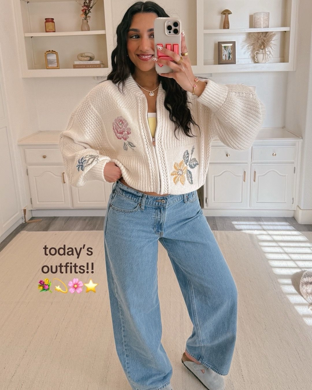 Today’s outfit diary!⭐️💐