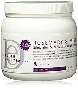 Design Essentials Rosemary & Mint Stimulating Super Moisturizing Conditioner, 32 Ounce Container | Amazon (US)