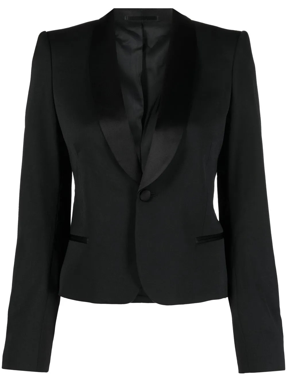Filippa K Cropped Tuxedo Blazer  - Farfetch | Farfetch Global