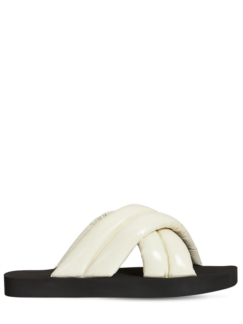 30mm float padded leather slide sandals - Proenza Schouler - Women | Luisaviaroma | Luisaviaroma