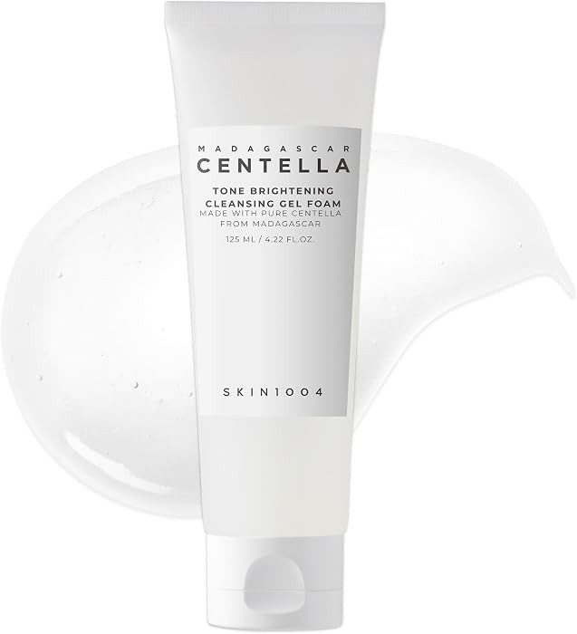 SKIN1004 Tone Balancing Cleansing Gel Foam, 125ml, Makeup Remover & Face Cleanser with Madagascar... | Amazon (US)