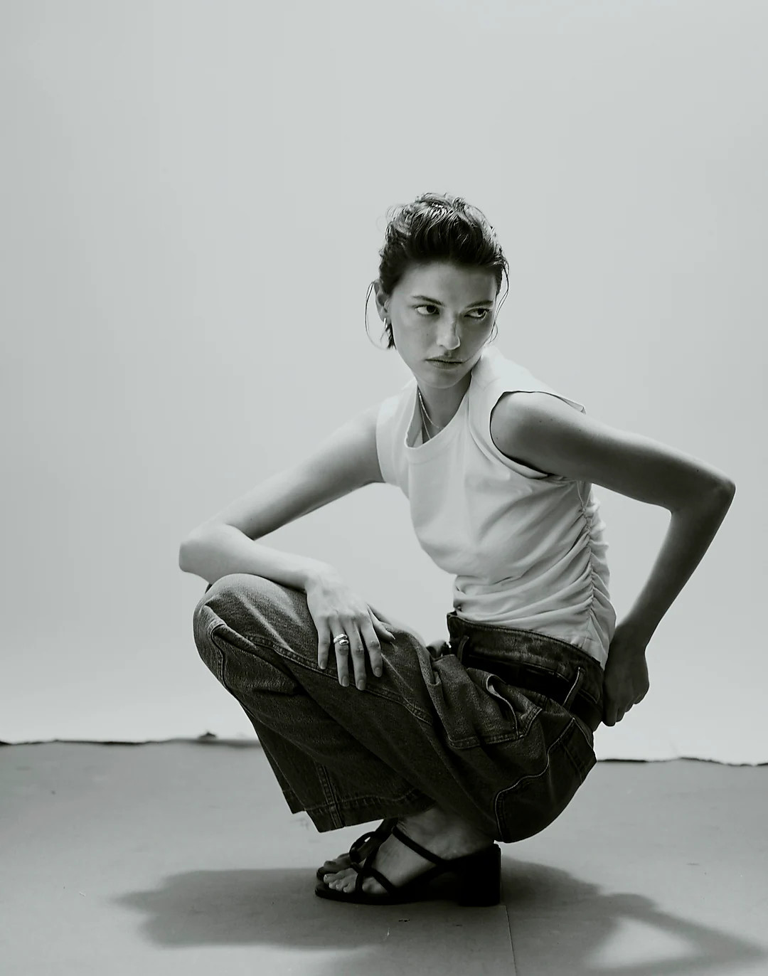 Side-Cinch Muscle Tee | Madewell