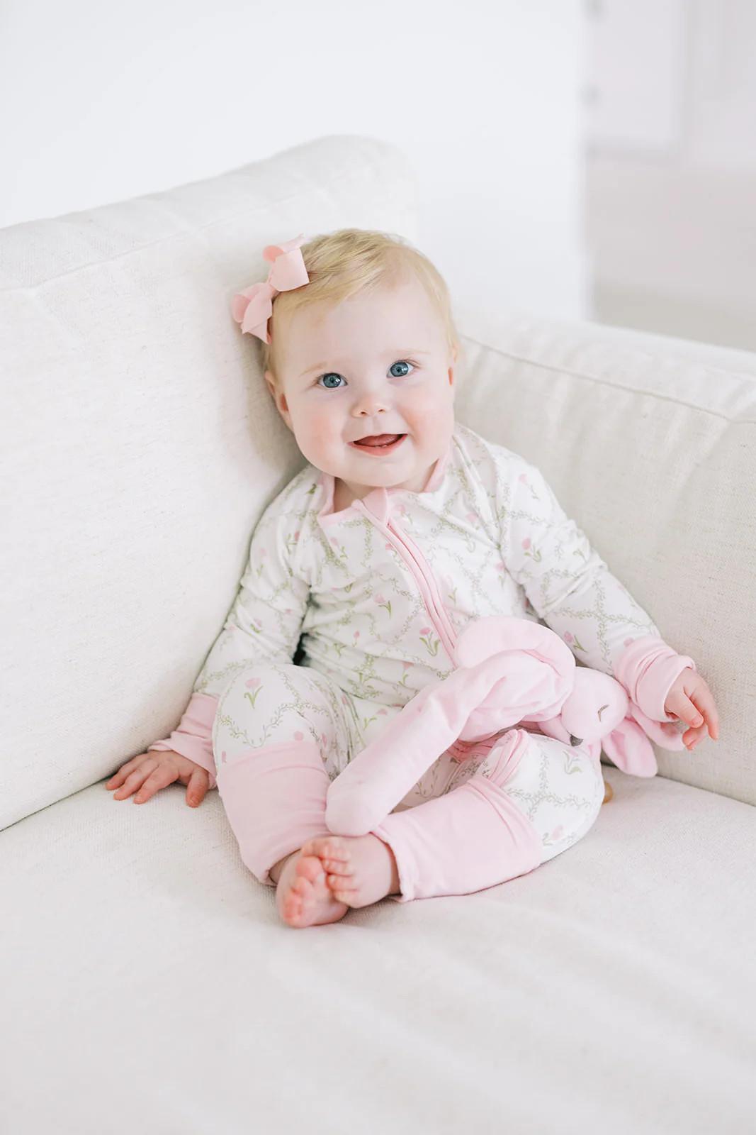 2 piece Flower Trellis Pajama | The Uptown Baby