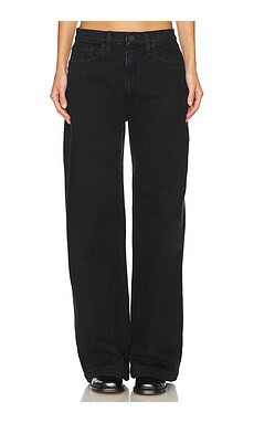 Hudson Jeans Jodie Wide Leg in Black from Revolve.com | Revolve Clothing (Global)