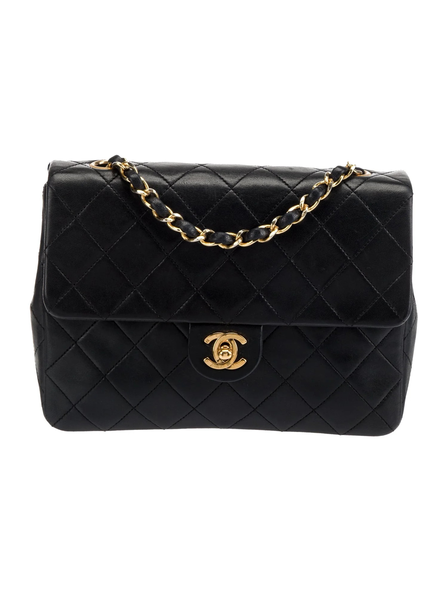 Classic Rectangular Mini Single Flap Bag | The RealReal