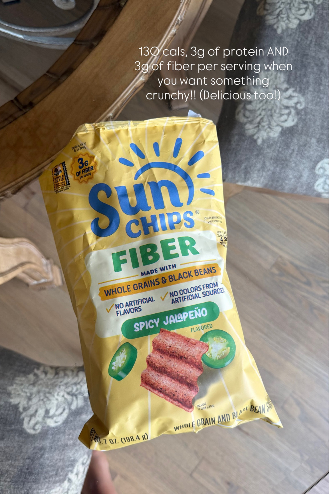 High protein & fiber snack! 