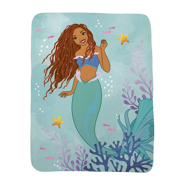 The Little Mermaid Throw | Target