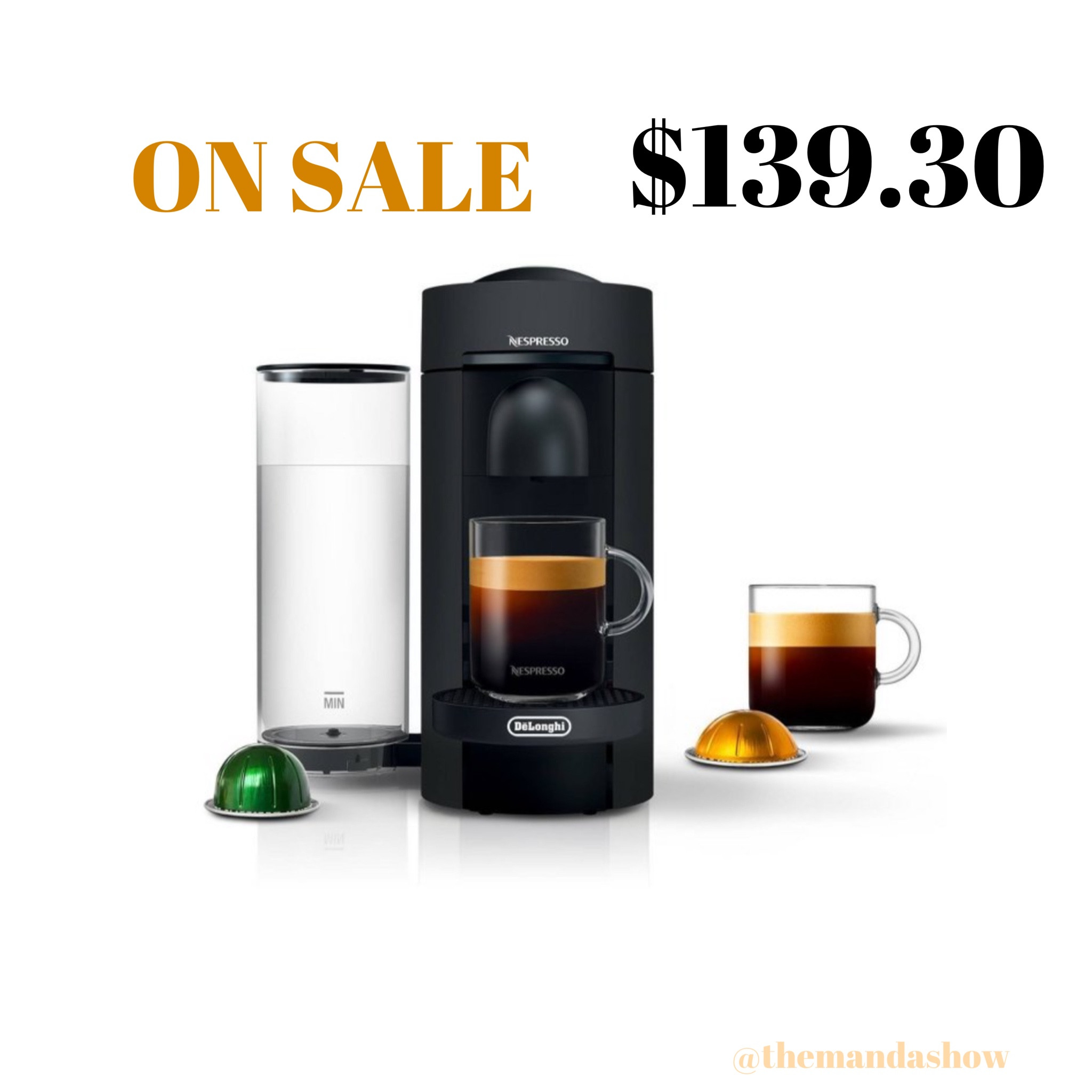 Target sale ! 
Nespresso Machine 

#targetdeal #onsale #coffee #coffeemachine  #blackfriday 

#LTKhome #LTKsalealert
