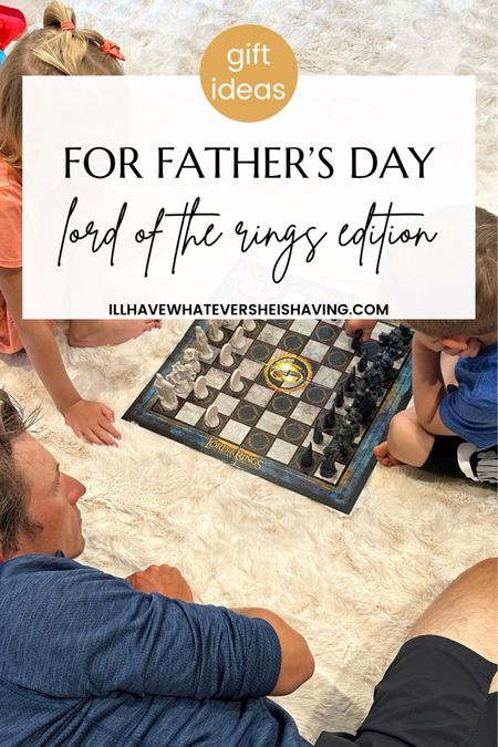Fathers’ Day gift ideas 

Gifts for him | gifts for husband | gifts for partner | gifts for brother | gift ideas | unique gift ideas
Lord of the rings chess - this was a gift for Father’s Day. If your partner is into Lord of the Rings, this is one of the greatest gifts for him 👏🏻
Also linking this new washable rug with faux fur - perfect way to add texture to your modern organic home decor
#ltkgiftguide #giftsforhim #giftideas #washablerug #rug #homedecor #modernorganic
#LTKunder50 


#LTKFamily #LTKMens #LTKGiftGuide