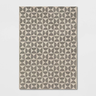 Half Moon Outdoor Rug Gray - Project 62™ | Target