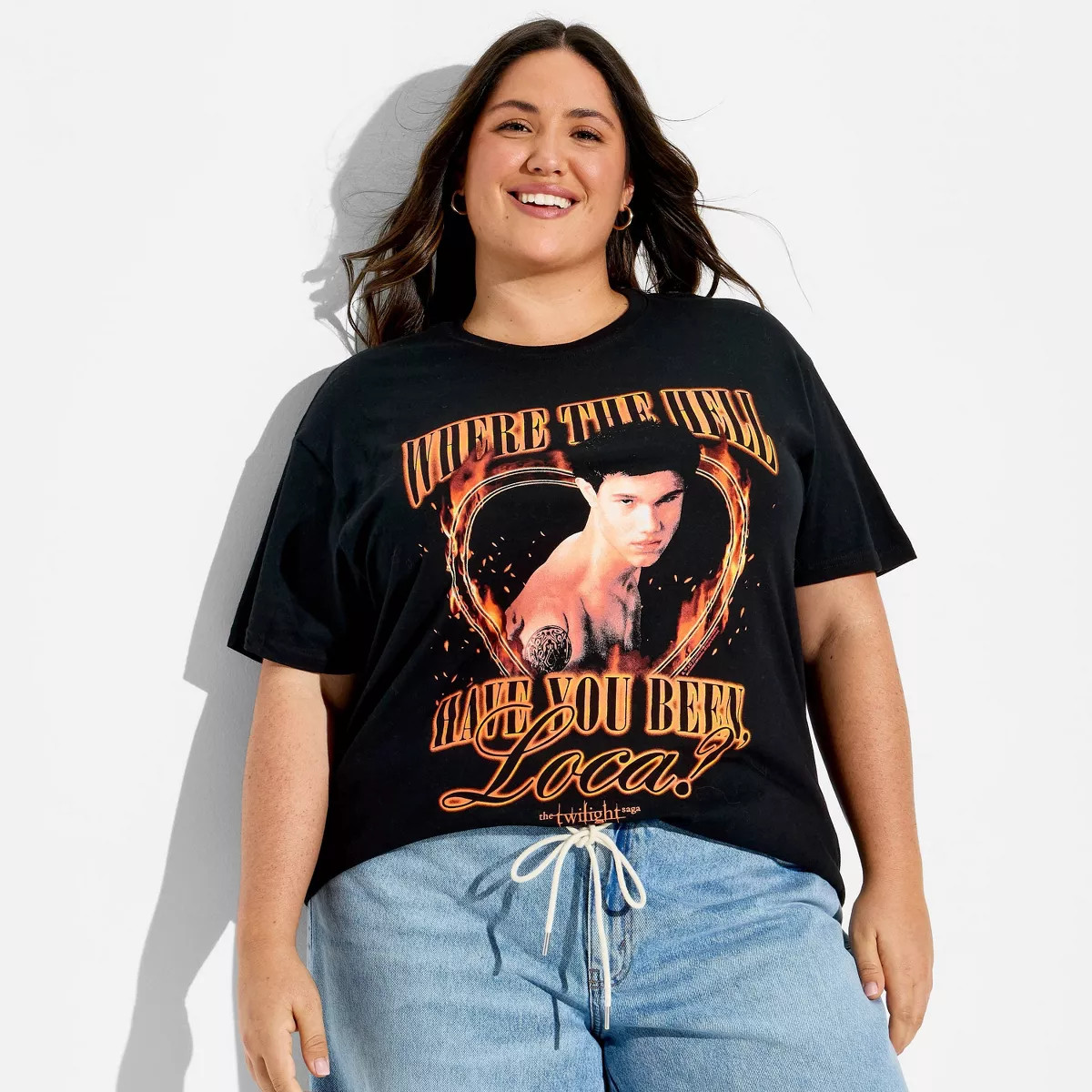 Women's WTH Loca Short Sleeve Graphic T-Shirt - Black 1X | Target