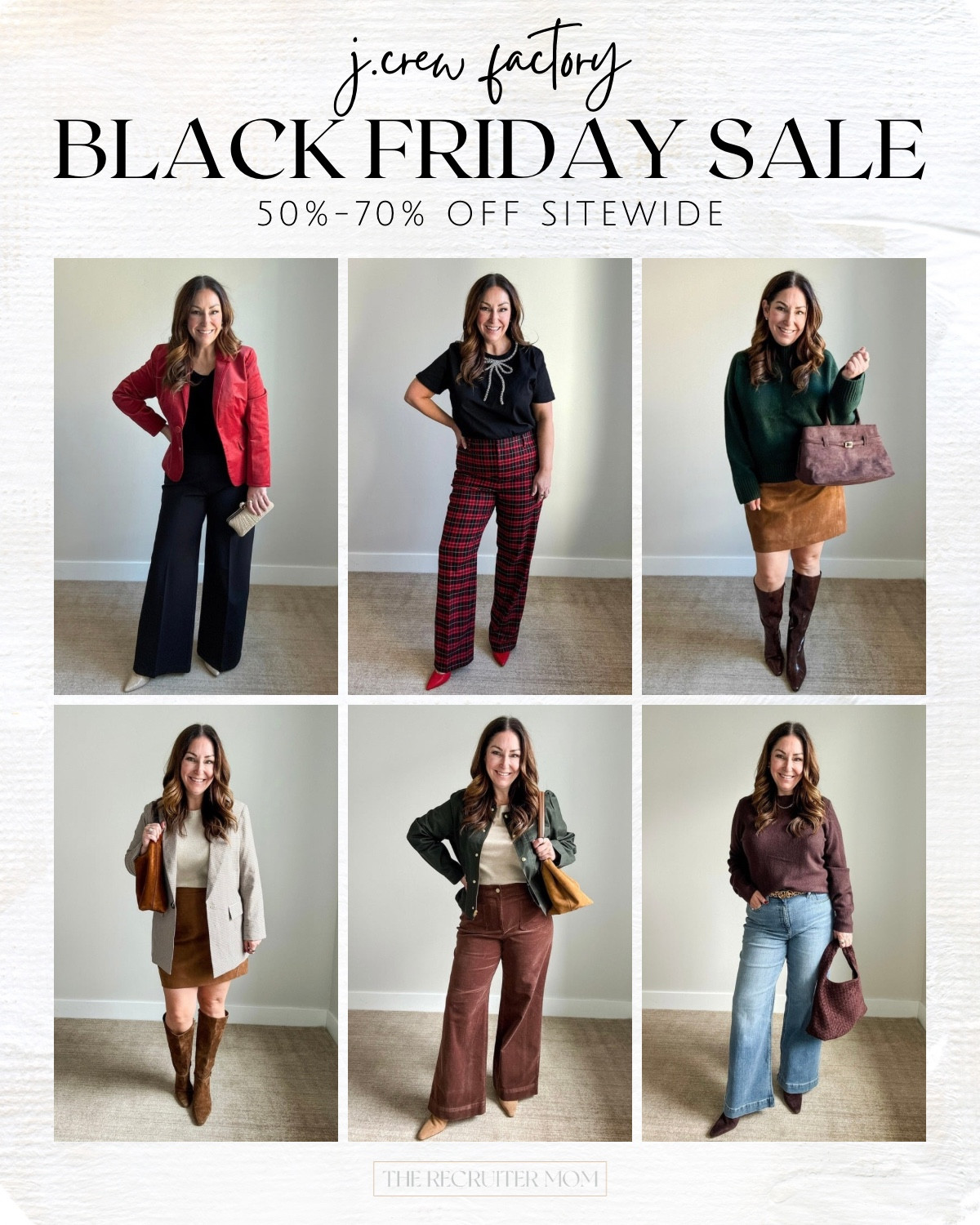 J Crew Factory Black Friday Sale #blackfriday2025 #workwearoutfit #winteroutfit #holidayoutfit 

 

#LTKCyberWeek #LTKHoliday #LTKMidsize
