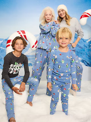 Printed Flannel Pajama Pant Set for Women | Old Navy (US)