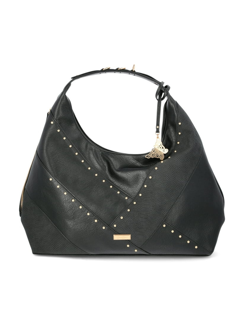 Jessica Simpson Women’s Taylor Hobo Bag, Meteorite Black | Walmart (US)