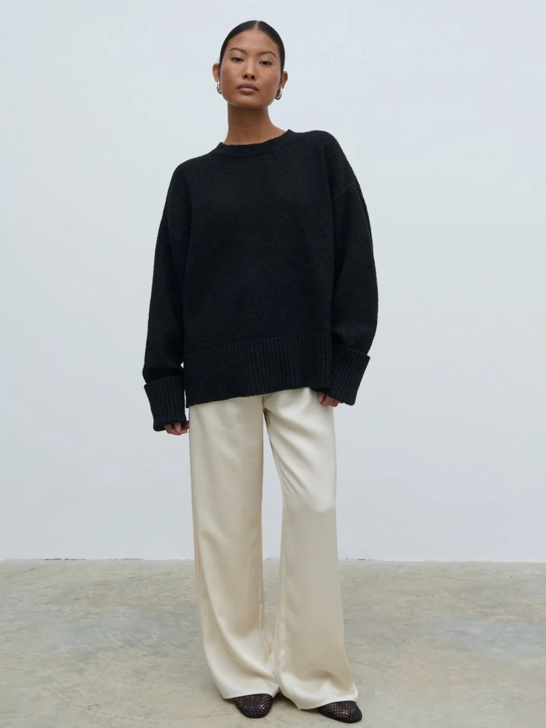 Breya Satin Drawstring Trousers | Pretty Lavish (UK)