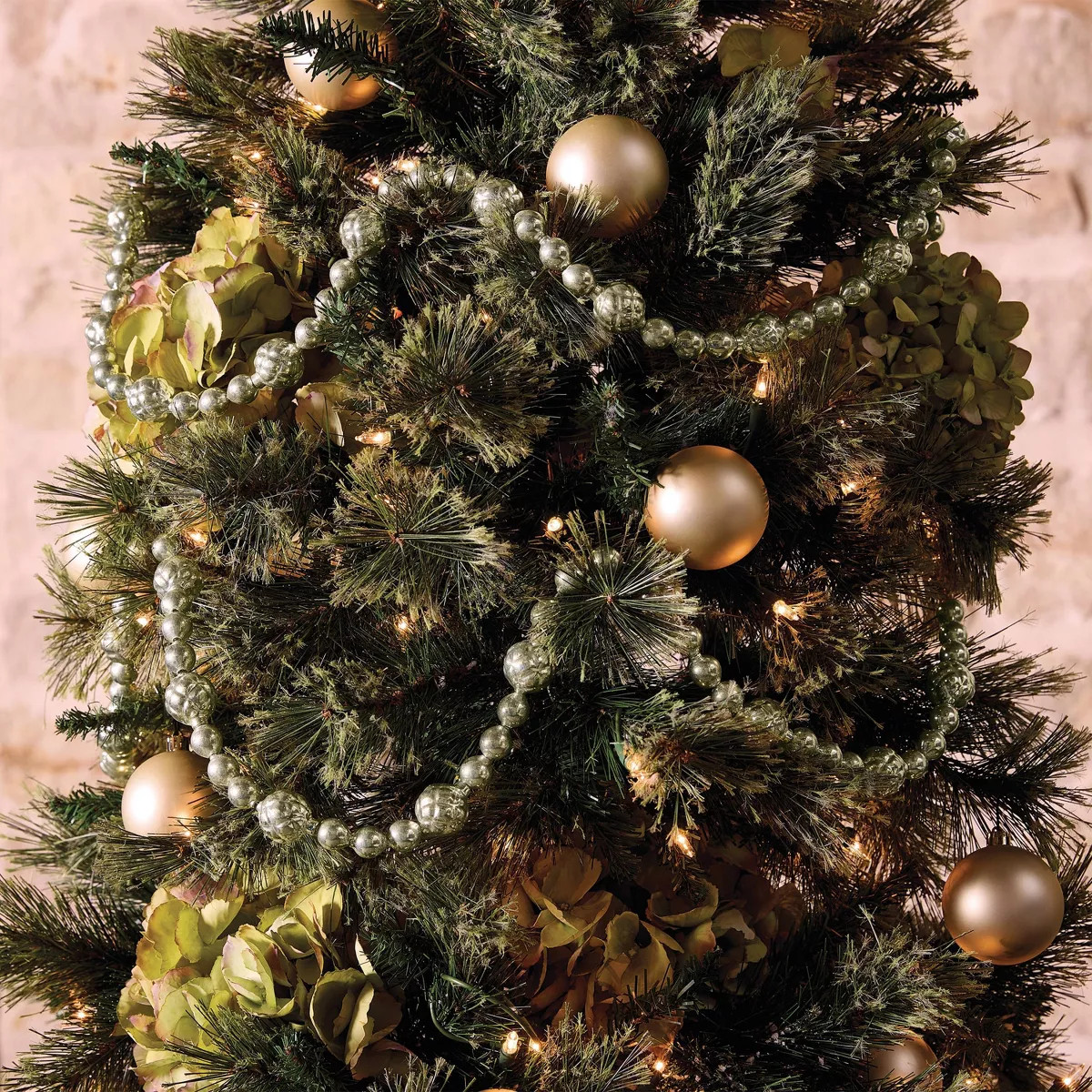 96" Silver and Glass Beaded Garland - Threshold\u2122 designed with Studio McGee: | Target